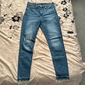 Banana Republic Premium Denim High Rise Skinny Jean Size 26
